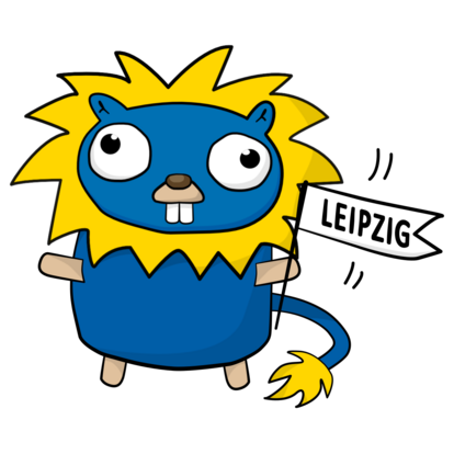 Depiction of a Leipzig Gopher